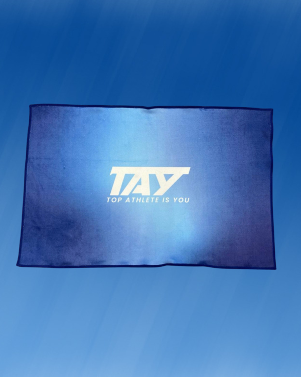 Serviette Gradient bleue