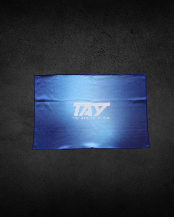 Serviette Gradient bleue