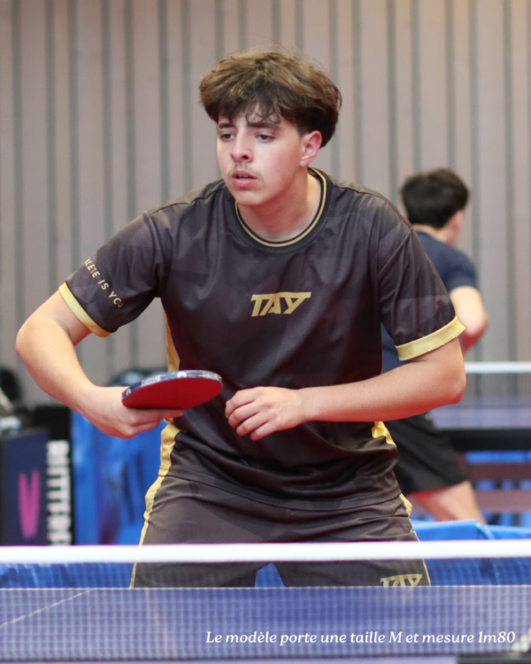 Maillot Élite Noir & Doré