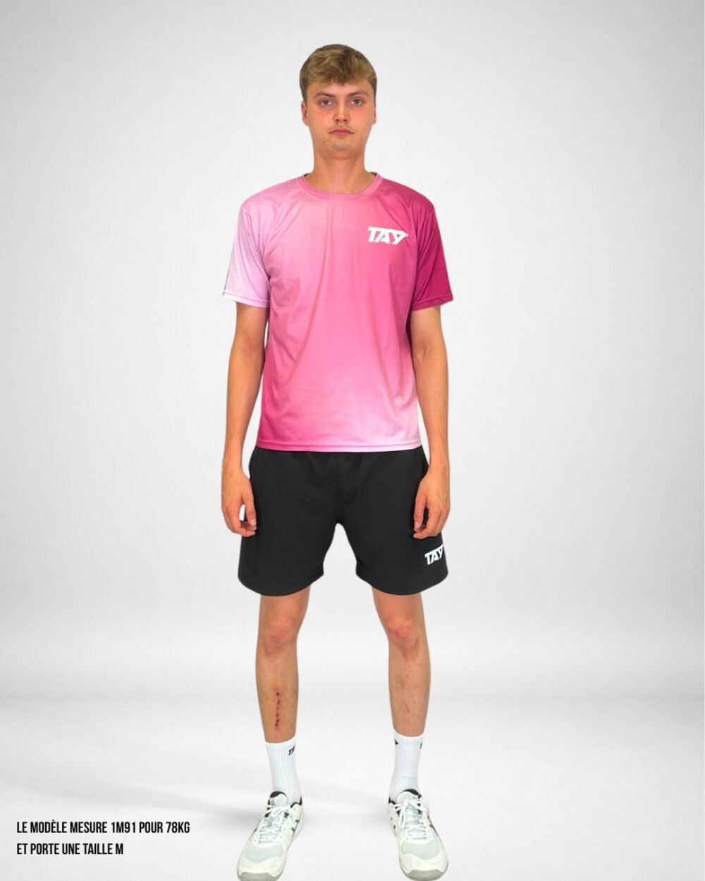 TAY GRADIENT ROSE 1 Maillot Gradient Rose