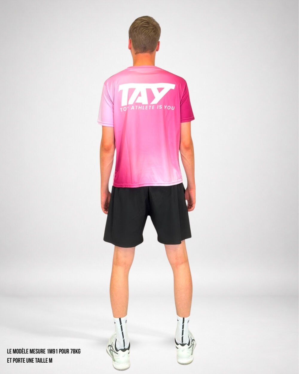 TAY GRADIENT ROSE 3 Maillot Gradient Rose