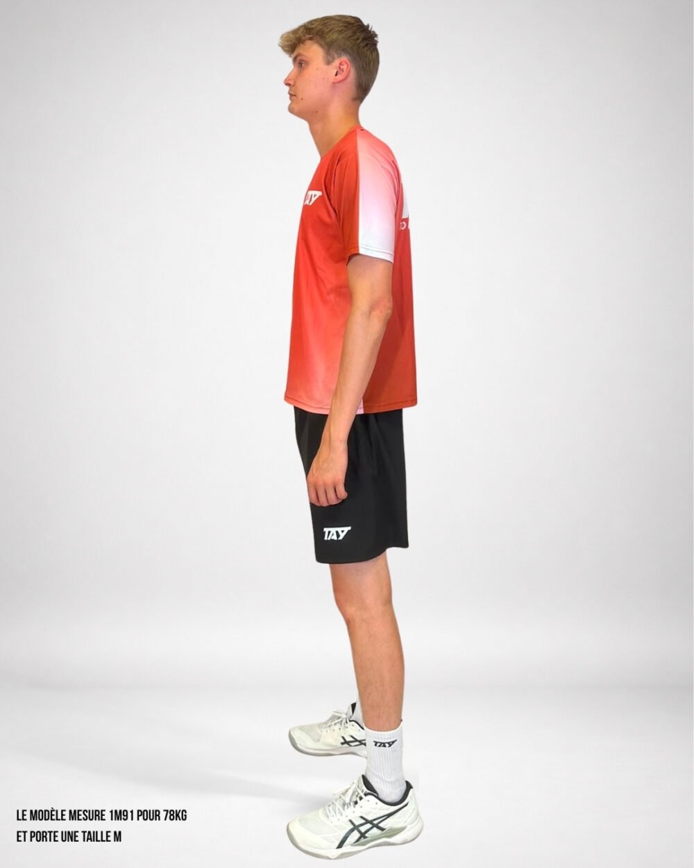 TAY GRADIENT ROUGE 2 Maillot Gradient Rouge