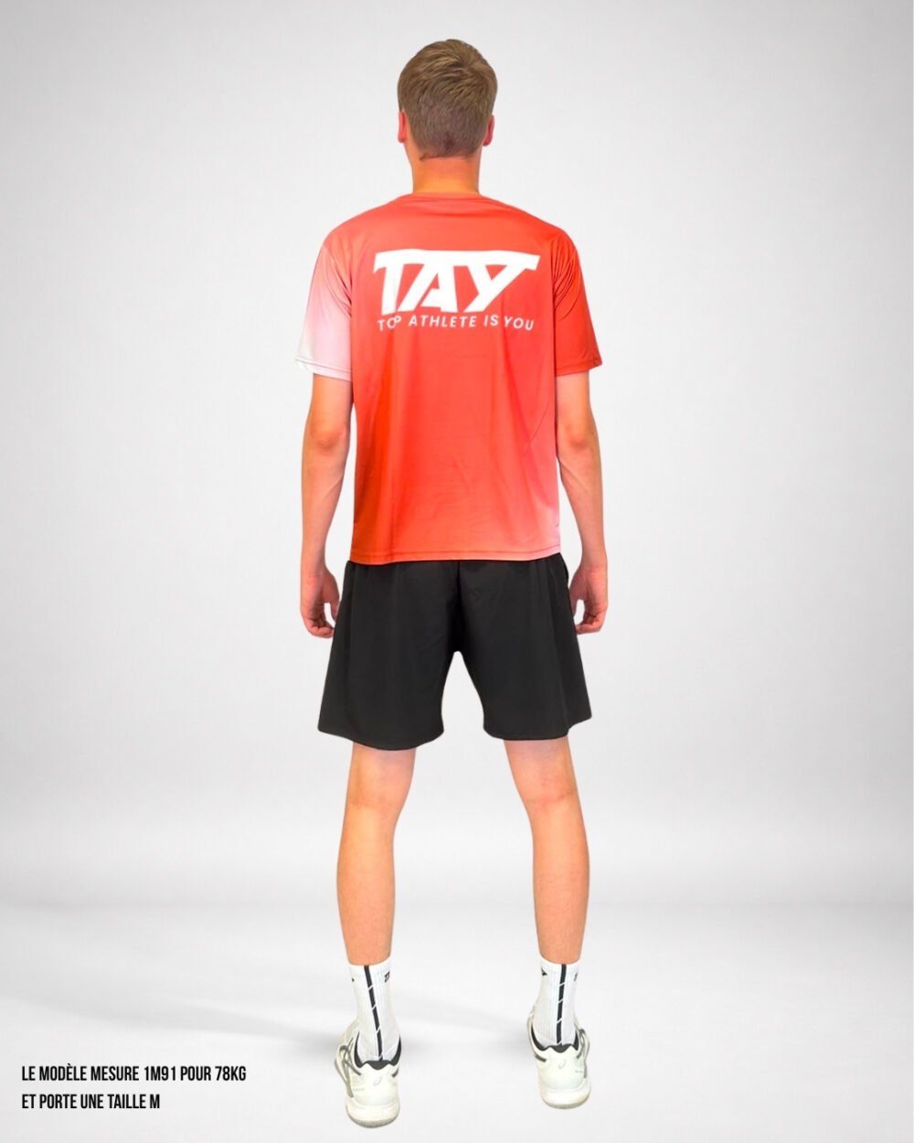 TAY GRADIENT ROUGE 3 Maillot Gradient Rouge
