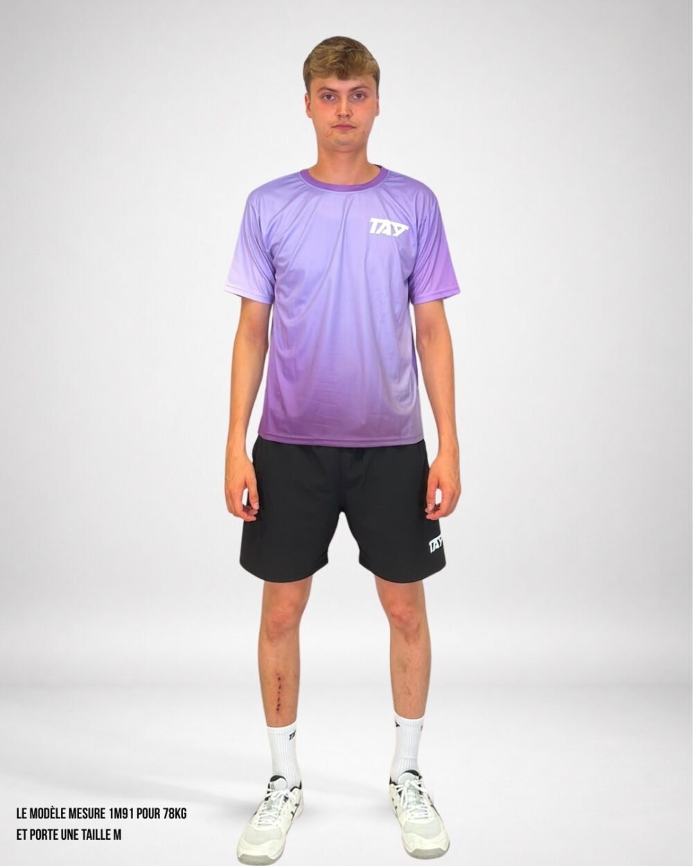 TAY GRADIENT VIOLET 1 Maillot Gradient Violet