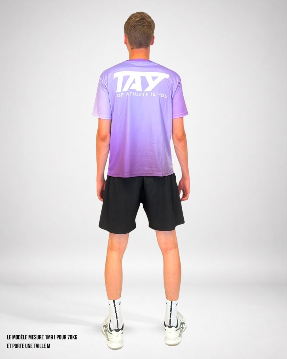 TAY GRADIENT VIOLET 3 Maillot Gradient Violet